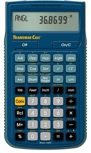 Tradesman math and - and, conversion