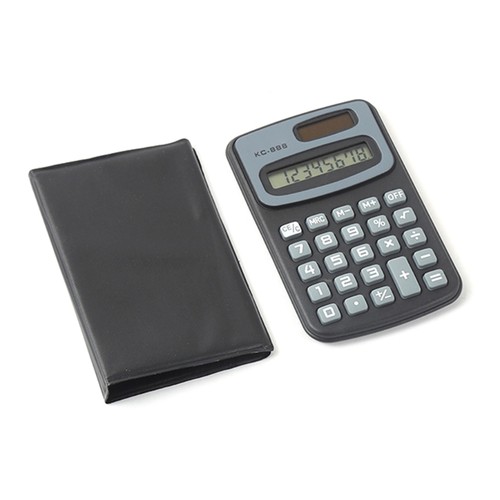 Pocket sized calculator - sized,