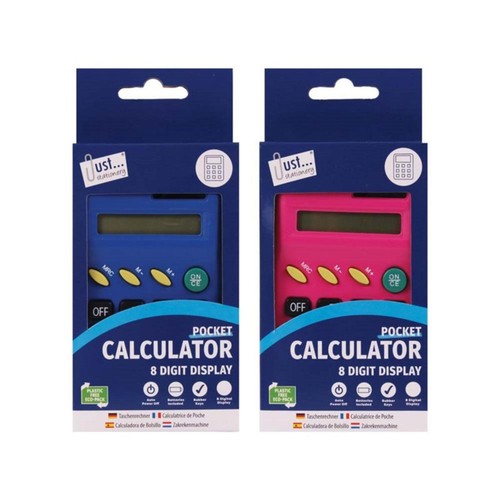 Pocket calculator digit - pocket,