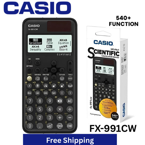 Casio 991cw advanced - casio, fx-991cw